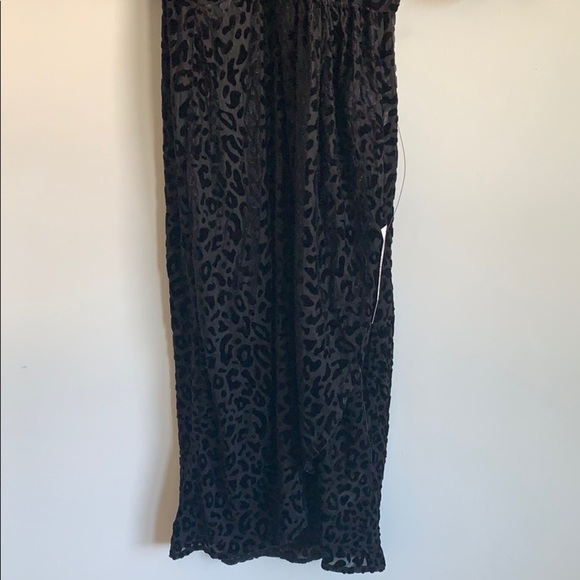 leopard velvet burnout dress Modcloth - Picture 4 of 4